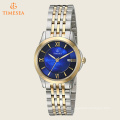 Women′s Quartz Stainless Steel Dress Watch, Color: Two Tone 71227